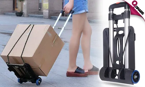 Portable Luggage Trolley Carts!